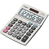 Casio MS-80S-S-IH Desktop Calculator with 8-Digit Display