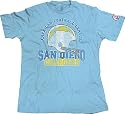 Reebok San Diego Chargers Light Blue Vintage American Football League T Shirt