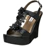 Steve Madden Women's Florah Flowered T-Strap Wedge