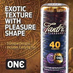One Condoms One Tantric Pleasures, 40 Count