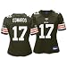 Reebok Cleveland Browns Braylon Edwards Women's Replica Team Color Jersey