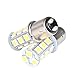 10-Pack 1157 2057 2357 7528 BAY15D 18-SMD LED Bulbs For Turn Tail Signal Brake Light Lamp Backup Lamps RV Camper Warm White