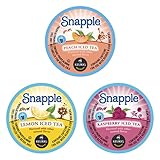 UPC 099555152142 product image for Snapple Variety Lemon, Peach, and Raspberry Iced Tea Keurig K-Cups, 44 Count | upcitemdb.com