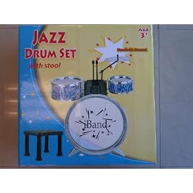 Jazz Drum Set with Stool by 