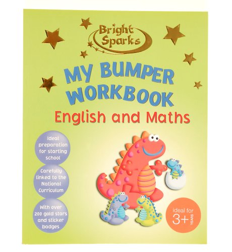 Bright Sparks Bumper Workbook: Maths & English