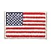 ID 1048 USA American Flag Patch Patriotic Symbol Embroidered Iron On Applique