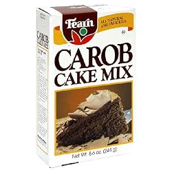 Fearn Carob Cake Mix, 8.6-Ounce Boxes (Pack of 12)