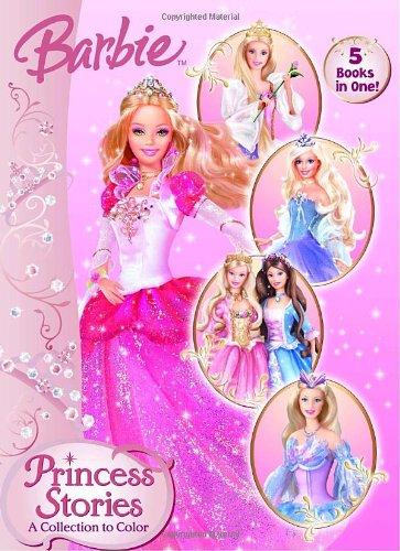 Princess Stories: A Collection to Color (Barbie) (Jumbo Coloring Book)