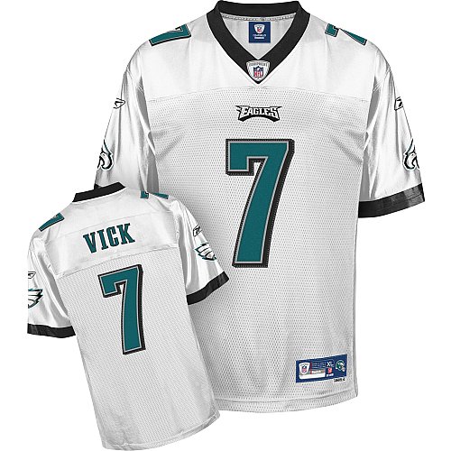 Reebok Philadelphia Eagles Michael Vick Youth Premier White Jersey Large