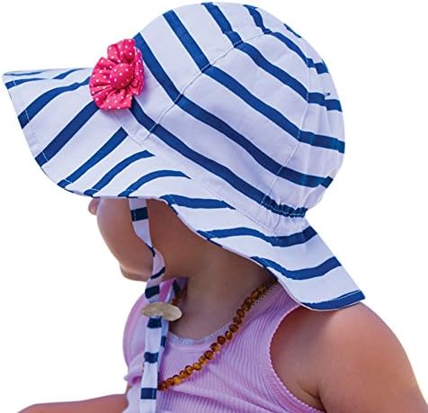 Baby Girls Skipper Sun Hat/Beach Hat/Sun Protection