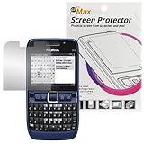 Clear Reusable LCD Screen Protector for Nokia E63 Cell Phone