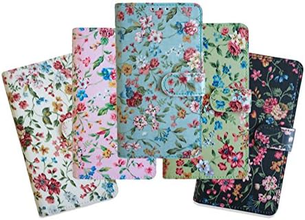 Garden Flower Wallet Flip Diary Cover Vintage Floral Pattern Case For Apple iPhone 6 plus (Garden Flower_Mint)