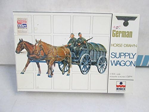 Scale Craft German Horse-Drawn Supply Wagon 1:35 Model Kit