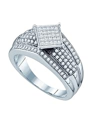 0.33CTW DIAMOND MICRO PAVE RING