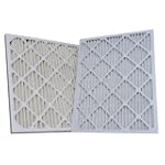 10x20x1 (9.5x19.5) True MERV 8 Pleated Air Filter MPR 800 (12-Pack)