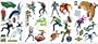 RoomMates RMK1321SCS Ben-10 Peel and Stick Wall Decal