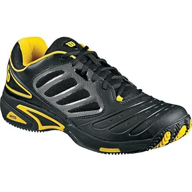 Wilson Tour Vision Men's Tennis Shoe - Black/Gold