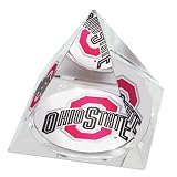 NCAA Ohio State Buckeyes Mascot Crystal Pyramid Paperweight
