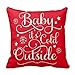 Throw Pillow Cover, Onker Cotton Linen Square Decorative Throw Pillow Case Cushion Cover 18