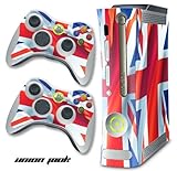 New XBOX 360 Console Protective Decal Skin - Union Jack