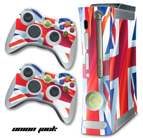 New XBOX 360 Console Protective Decal Skin - Union Jack