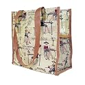 Tapestry City Shopping Bag (Gobelin Style) Café
