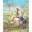 Carded 8"x10" Prints for Framing - The Good Shepherd - Linen Paper - 7 and 4 Color Process Printing