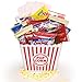Ultimate Movie Night Gift Bundle, Popcorn, Candy, Cookies, Loads Of Goodies