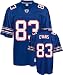Lee Evans Jersey: Reebok Blue Replica #83 Buffalo Bills Jersey - XX-Large