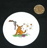 51XyHacCILL. SL160  3 button / pin printed with hunting, binoculars, wildlife, scratch, dog, itch, hunter