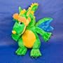 SOFT TOY/Dragon/Drakosha [Although this isnt entirely usual for characters of our day, Dragon lives in a contemporary family. He, together with the children, learns about the world. Dragon, like all children, is horribly curious and more than anything in the world, loves to make merry and play. Some people have a dog, some have a cat, and we have a little dragon living with us. Dont let it be heard, but he even has a mom and dad. Everything equal, our dragon is the very, very best. He is very cheery and friendly. We live with a dragon because, because he is very good]