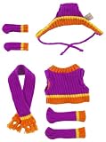 I-Dog Chill Purple & Orange Set #2