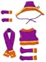 I-Dog Chill Purple & Orange Set #2