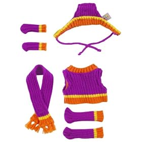 I-Dog Chill Purple and Orange Set #2 by Hasbro