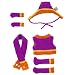 I-Dog Chill Purple & Orange Set #2