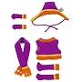 I-Dog Chill Purple & Orange Set #2