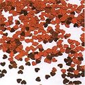 Deko-Konfetti Box 5,5x3,5 cm Herz rot
