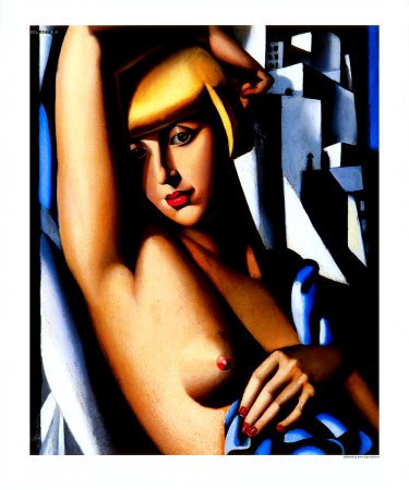 Portrait of Suzy Solidor, c.1933 Styles Art Poster Print by Tamara de Lempicka, 20x24