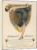 Canvas Print of Advert/holeproof 1924 from Mary Evans