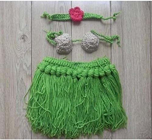 UniqueVC® Baby Knitted Crochet Photo Prop Clothes Outfits -Best Baby Cute Costume Photography for Baby Newborn Girl Boy 0-12 Months