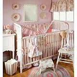 Vintage Floral 3 Piece Crib Set