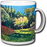 Coffee Mug: Monet Woman In Garden