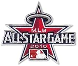 2 Patch Pack - 2010 MLB Official All Star Baseball Jersey Sleeve Patches - Los Angeles Angels Host
