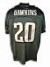 Autographed Brian Dawkins Philadelphia Eagles Green Reebok Authentic Jersey Inscribed 21 Sacks