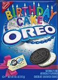Nabisco OREO COOKIE 100TH Birthday Cake Confetti Sandwich Cookies (Pack of 2)