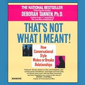 That's Not What I Meant | [Deborah Tannen]