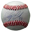 Ryan Cook Autographed ROLB Baseball, Oakland Athletics, Arizona Diamondbacks, Proof Photo