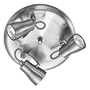 Eglo  86226A Elo 1 Nickel-Frosted, 3-Light Spot Light Fixture