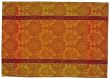 Durable Hand Woven 100% Cotton Jacquard Placemat With Fused Backing 12x18 Inches Set of Six