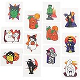 72 halloween glitter tattoos